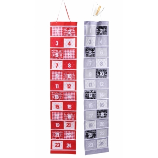 Adventskalender aus Filz zum selbst bestücken -...