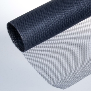 Ersatzrolle Fiberglasgewebe für Fenster 140 x 150 cm schwarz