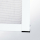 Profi Slim Alu Bausatz für Fenster - Fliegengitter Insektenschutz 130 cm x 150 cm  Weiß