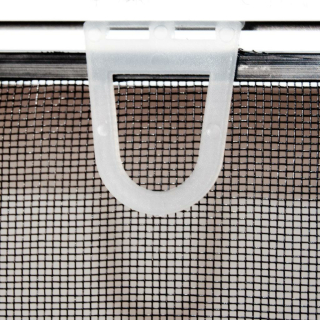 Profi Slim Alu Bausatz für Fenster - Fliegengitter Insektenschutz 150 cm x 160 cm Weiß