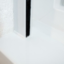 Basis PVC Rollo für Fenster - Fliegengitter Insektenschutz 80 cm x 130 cm