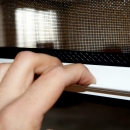 Basis PVC Rollo für Fenster - Fliegengitter Insektenschutz 80 cm x 130 cm