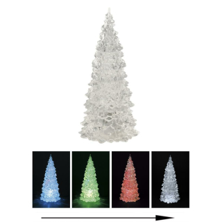 Weihnachtsbaum mit Farbwechsel - LED Beleuchtung - 22 cm