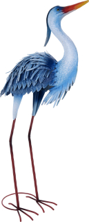 Reiher aus Metall - Blaureiher Fischreiher - Dekofigur & Vogelsch, 22,99