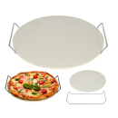 Pizzastein - Steinplatte für Pizza - Backstein 33 cm