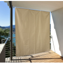 Balkon Sichtschutz vertikal - Balkonsichtschutz zum hängen anthrazit