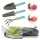 Gartenwerkzeug Set - 3 teilig - 4 Farben orange