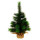 Mini Weihnachtsbaum - kleiner Bonsai Christbaum - künstlich - 46 cm