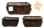 Rattan Pflanzkörbe - 3er Pflanzkorb Set