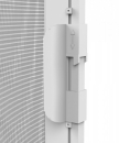 Slim Rollo - Fliegengitter für Tür als Türrollo - Insektenschutzrollo 125 cm x 220 cm braun