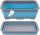 Waschzuber - Waschwanne Spülschüssel Spülwanne faltbar 5L 37x27x11,5cm blau
