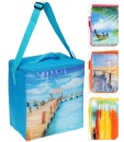 Kühltasche mit dekorativem Hochglanz Aufdruck - 18...