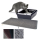 Vorleger aus PVC für Katzentoiletten - Katzenklo Fußmatte für Katzen 40 x 60 cm