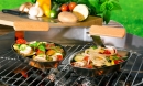 Grillpfanne VEGGIE mit abnehmbarem Griff - Grillkorb ideal für Gemüse