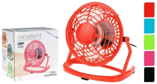 USB Ventilator mit separatem Schaltknopf - verschiedene Farben