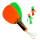 HELIX Power Spin Play - Speed Badminton - Federball Set - Strand Ballspiel
