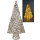 Deko Weihnachtsbaum mit 15 warmweißen LED - batteriebetrieben - Adventsdekoration