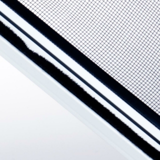 Profi Slim POLLENSCHUTZ Alu Bausatz für Fenster - Fliegengitter Insektenschutz 100 cm x 120 cm Weiß
