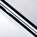 Profi Slim POLLENSCHUTZ Alu Bausatz für Fenster - Fliegengitter Insektenschutz 100 cm x 120 cm Anthrazit