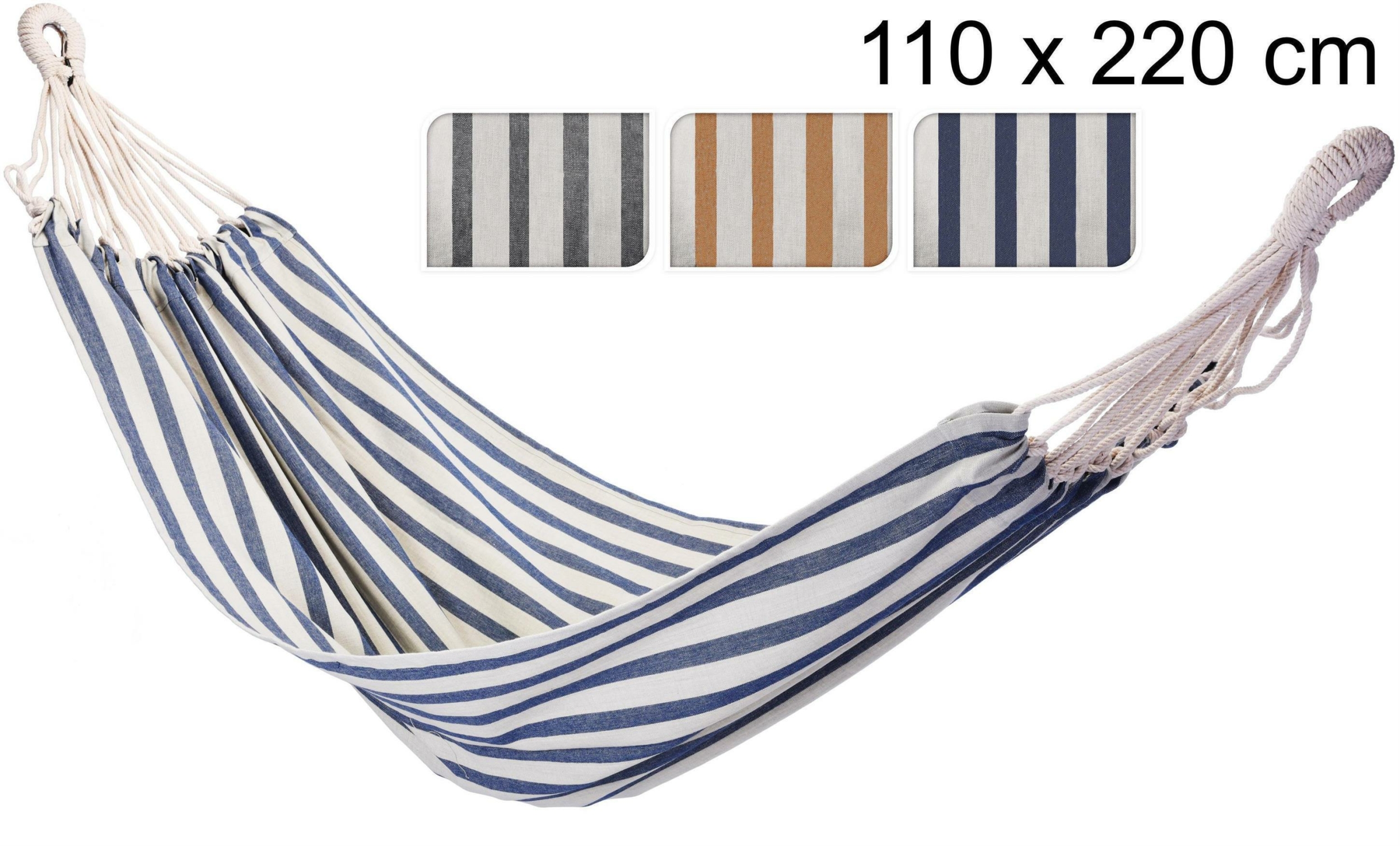 Hngematte fr Garten & Camping 110x220 cm 100% Baumwolle Hammock, 29,99