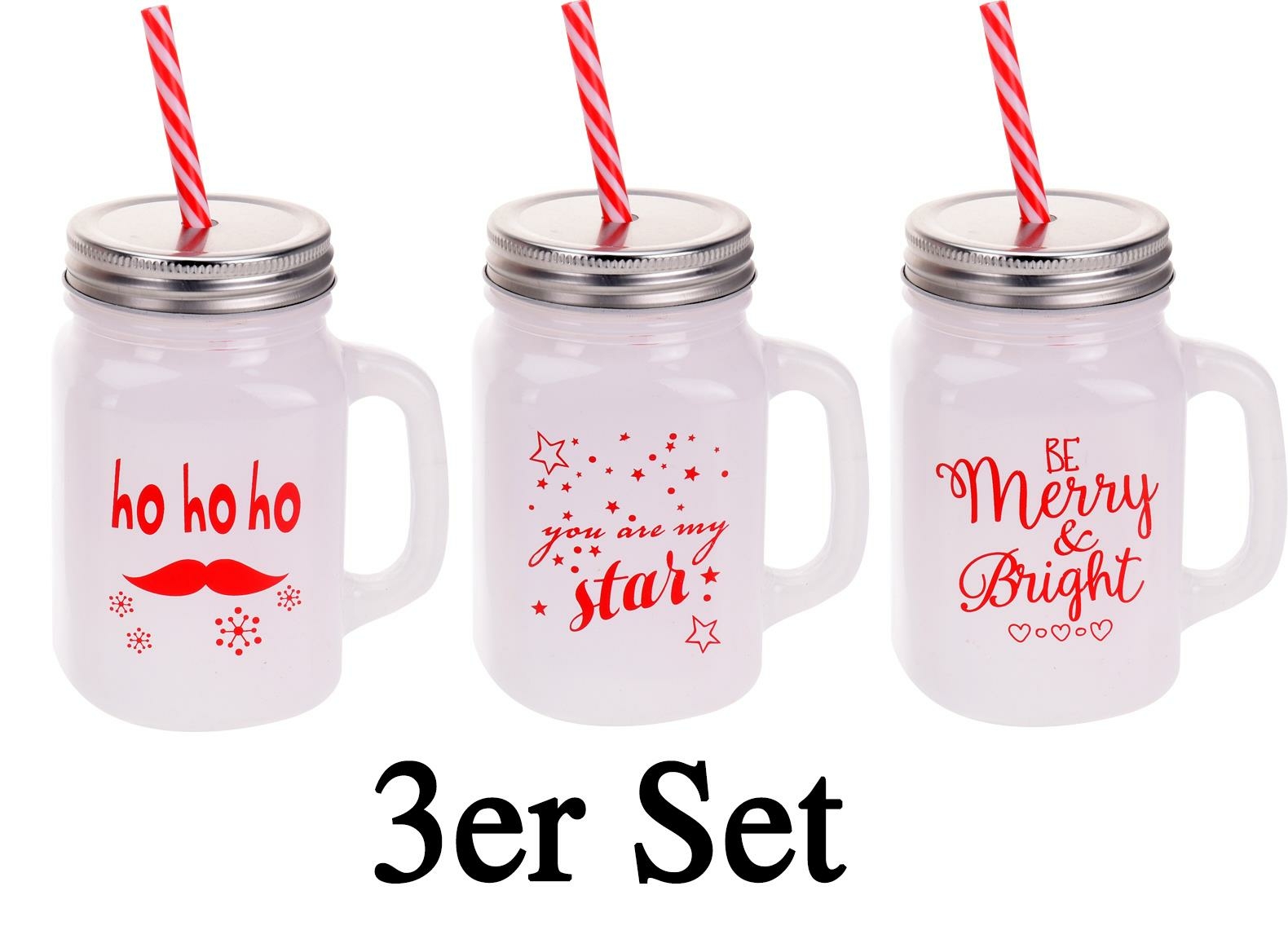 Tsffae Weihnachts Milchflaschen 10er Set - Schneemann Form, PET Material, 150x78mm, Für Getränke & Süßigkeiten