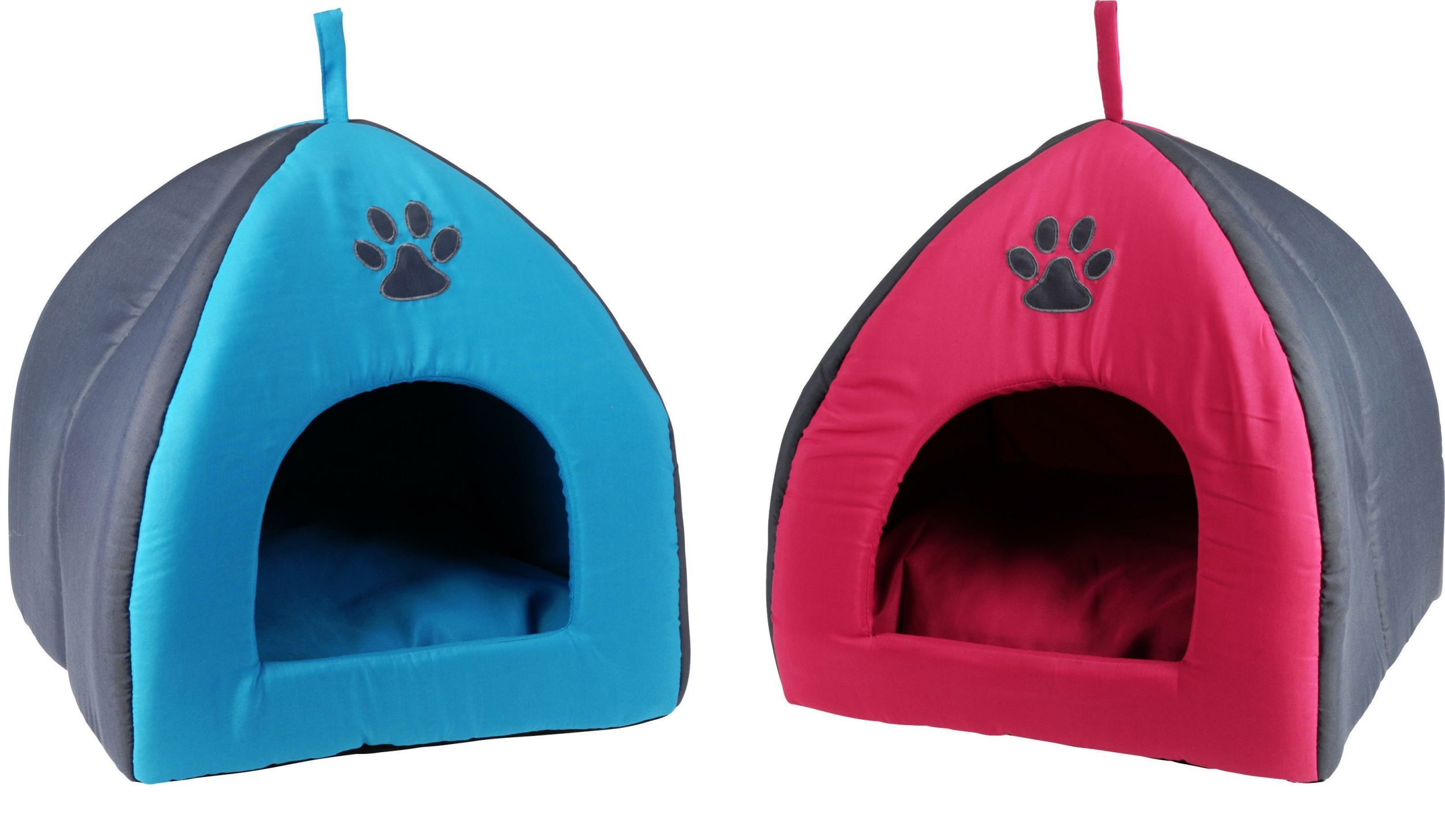 Katzenhütte Hundehütte Schlafhöhle für Hunde & Katzen 37x37x3, 17,99