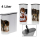 Futterdose für Trockenfutter - 4 Liter - Katzenfutterbox Hundefutterbox Tierfutterdose