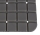 Badewanneneinlage rutschfest Fliesenmosaik - Badewannenmatte Duscheinlage 69x39 cm grau
