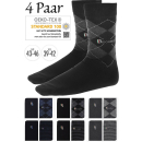 High Comfort Business Socken nahtfrei - 4 Paar -...