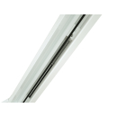 Kombi Dachfenster-Plissee - Sonnenschutz & Fliegengitter Kombiplissee für Dachfenster 110x160 cm braun