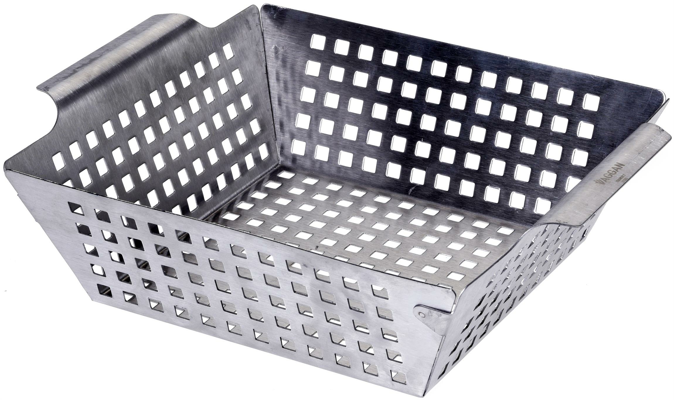 Miayical Grillschalen 2er Pack - Edelstahl Grillkorb Für Gemüse & Fisch