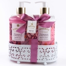 ROMANTIC vintage Geschenkset - Duschgel & Bodylotion - Granatapfel Shea Butter 2x 475 ml