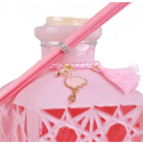 Raumduft STRAWBERRY FIELDS Flamingo - Erdbeere Crystal Diffuser Glasflasche