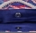 Strandtasche FLAMINGO BEACH mit Druckknopf- Badetasche Shopper Tasche 51x30x36 blau