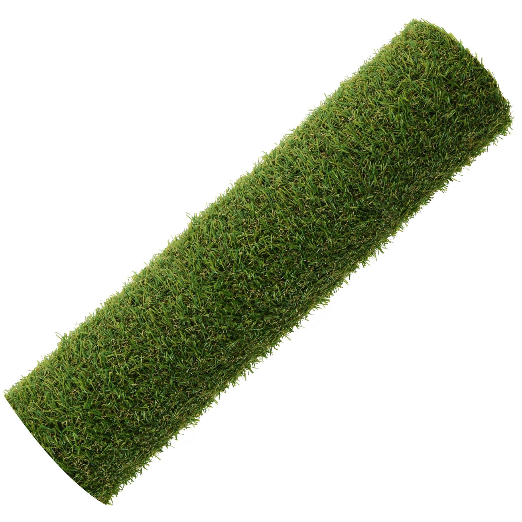 verschiedene Gr/ö/ßen wasserdurchl/ässig 100x200 cm Rasenteppich Kunstrasen Standard gr/ün Velours Weich Meterware mit Drainage-Noppen