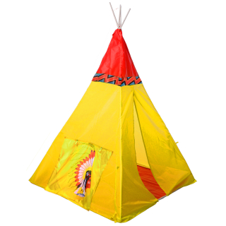 Tipi Zelt für Kinder - Indianer Spielzelt 100x135 cm - Kinderzelt Tippi