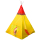 Tipi Zelt für Kinder - Indianer Spielzelt 100x135 cm - Kinderzelt Tippi