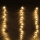 Eiszapfenlichterkette Vorhang Wasserfall-Effekt 1-2 m 220-320 LED - Eiszapfen Lichterkette