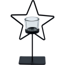 Kerzenhalter STAR - Teelichthalter mit Stern 29cm -...