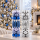 40-teiliges Christbaumschmuck Set - Christbaumkugeln Weihnachtskugeln Weihnachtsdeko - Silber