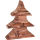 Tannenbaum Figur aus Holz Stücken - Holzbaum Dekobaum Weihnachtsdekoration  Deko Weihnachten 25 cm