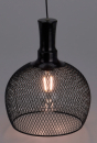 Solar Hängelampe - Solar Beleuchtung Solarlampe FILAMENT LED Gartenbeleuchtung 18x22cm