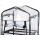 Gewächshaus mit 3 Regalböden und Reißverschluss - PVC Treibhaus Anzuchthaus 50x45x105 cm