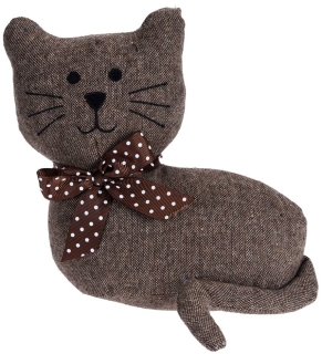 Türstopper KITTY - Plüsch Katze als dekorativer Türstopper 1kg 22 cm Variante 1