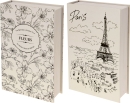 Safe Buch - PARIS & FLEURS - Geldkassette -...