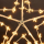 Stern Silhouette 400 LED Warmweiß - Deko Weihnachtsbeleuchtung IP44  innen & außen 120cm
