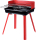 Grill rechteckig 36x26x45cm Rot - Grill Standgrill Kohlegrill BBQ Holzkohlegrill