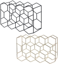 Weinregal HONEYCOMB für 11 Flaschen - geometrisches...