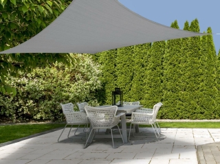 quadratische sonnensegel Sunula Sonnensegel wasserdicht Quadratisch  PES 160g/m mit heiversi   sekeymall