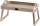 Sofatablett aus Holz mit Klemmbeinen - Couchtablett Sofa Tablett Sofabutler 20x30x3cm Natur